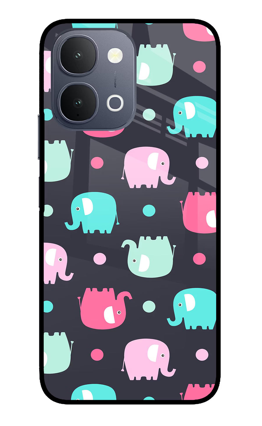 Elephants iQOO Z11x 5G Back Cover, Metal case