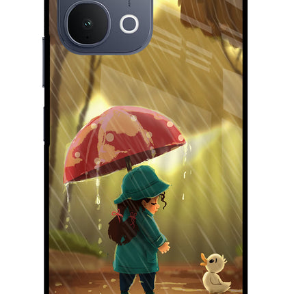 Rainy Day iQOO Z11x 5G Metal Case Back Cover by Casekaro
