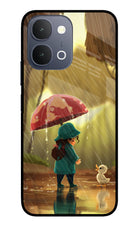 Rainy Day iQOO Z11x 5G Metal Case Back Cover by Casekaro