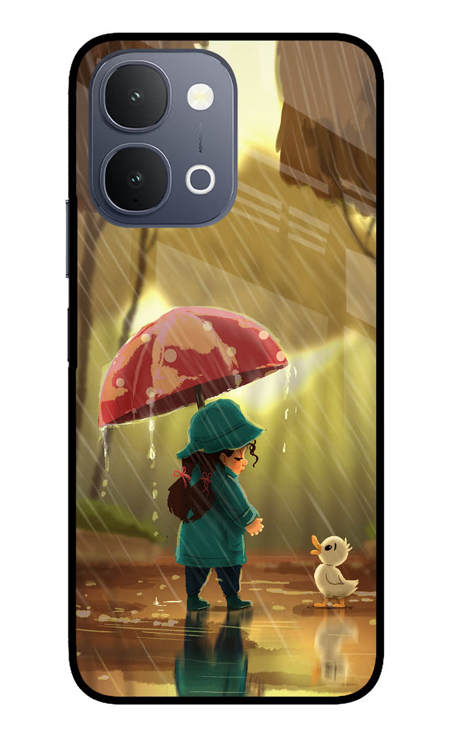 Rainy Day iQOO Z11x 5G Metal Case Back Cover by Casekaro