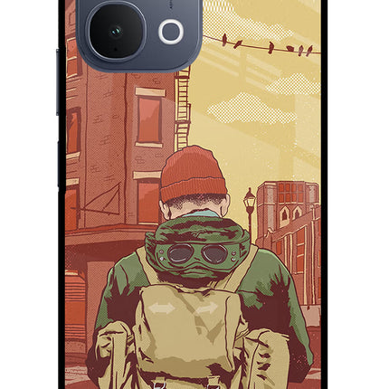 Adventurous iQOO Z11x 5G Metal Case Back Cover by Casekaro