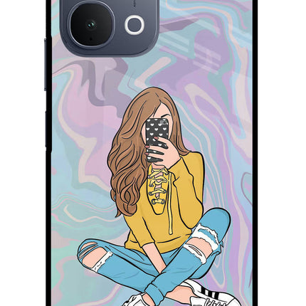 Selfie Girl iQOO Z11x 5G Metal Case Back Cover by Casekaro