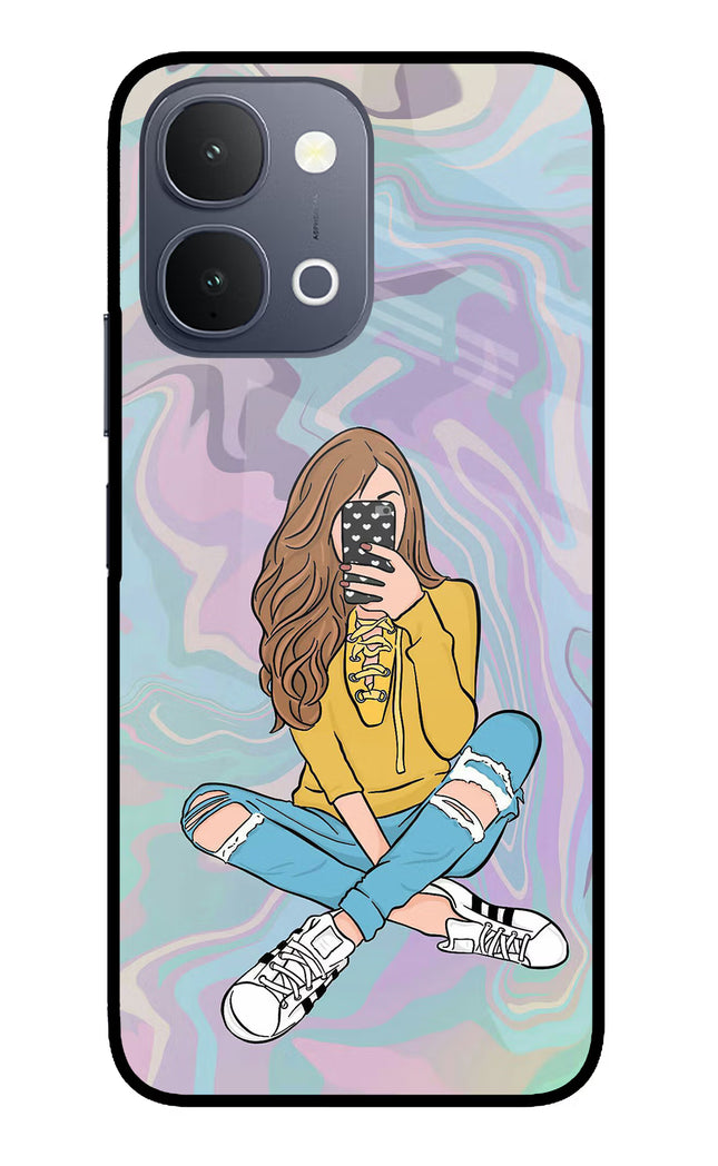 Selfie Girl iQOO Z11x 5G Metal Case Back Cover by Casekaro
