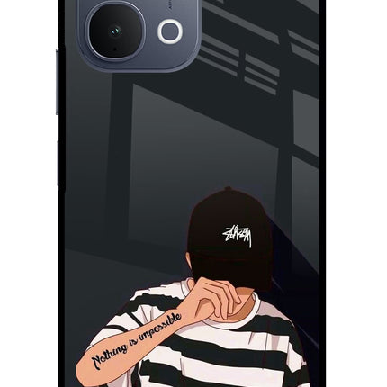 Aesthetic Boy iQOO Z11x 5G Metal Case Back Cover by Casekaro