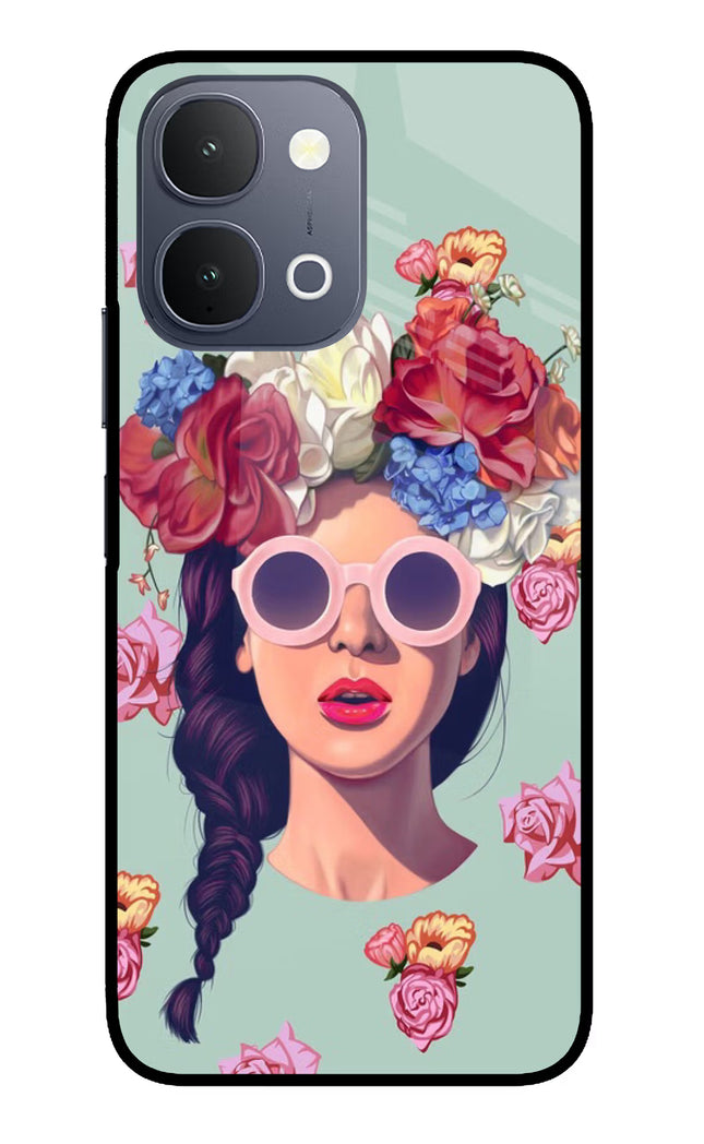 Pretty Girl iQOO Z11x 5G Metal Case Back Cover by Casekaro