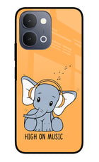 High On Music iQOO Z11x 5G Metal Case Back Cover by Casekaro