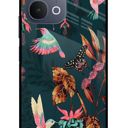 Birds iQOO Z11x 5G Metal Case Back Cover by Casekaro
