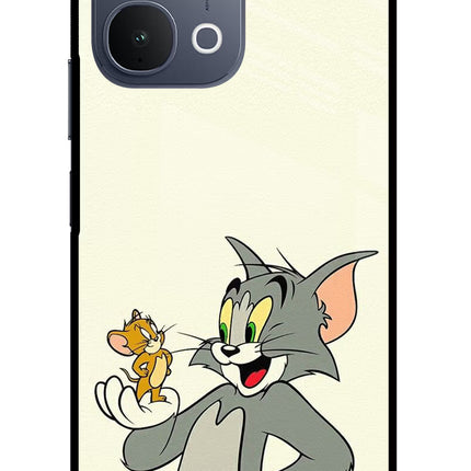 Tom & Jerry iQOO Z11x 5G Metal Case Back Cover by Casekaro
