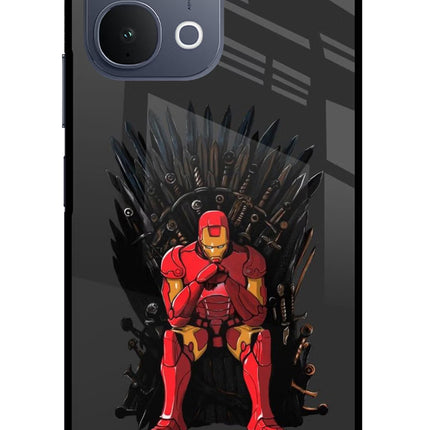 Ironman Throne iQOO Z11x 5G Metal Case Back Cover by Casekaro