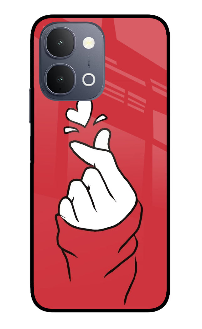 Korean Love Sign iQOO Z11x 5G Metal Case Back Cover by Casekaro