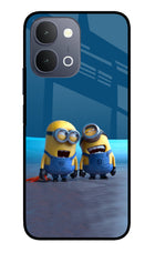 Minion Laughing iQOO Z11x 5G Metal Case Back Cover by Casekaro