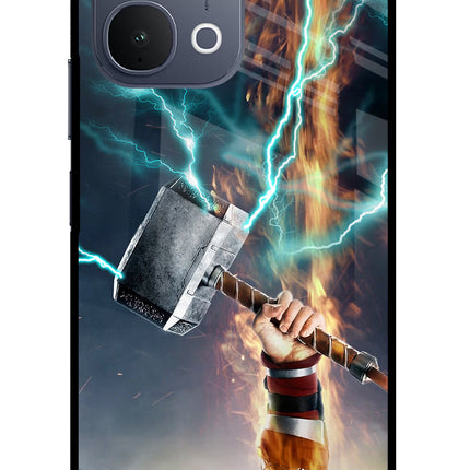Thor Hammer Mjolnir iQOO Z11x 5G Metal Case Back Cover by Casekaro