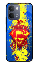 Superman logo iQOO Z11x 5G Metal Case Back Cover by Casekaro