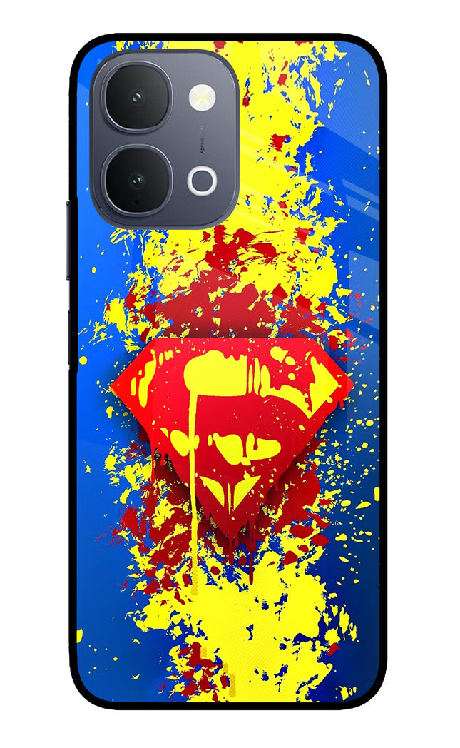 Superman logo iQOO Z11x 5G Metal Case Back Cover by Casekaro