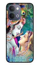 Lord Radha Krishna iQOO Z11x 5G Metal Case Back Cover by Casekaro
