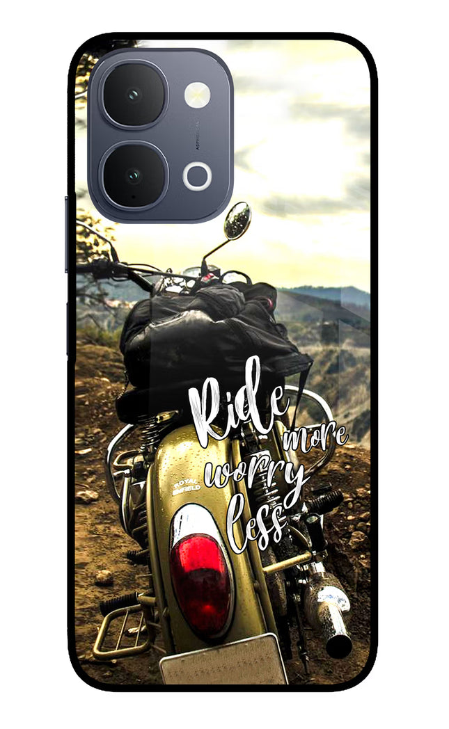 Ride More Worry Less iQOO Z11x 5G Metal Case Back Cover by Casekaro