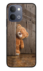 Teddy Wooden iQOO Z11x 5G Metal Case Back Cover by Casekaro