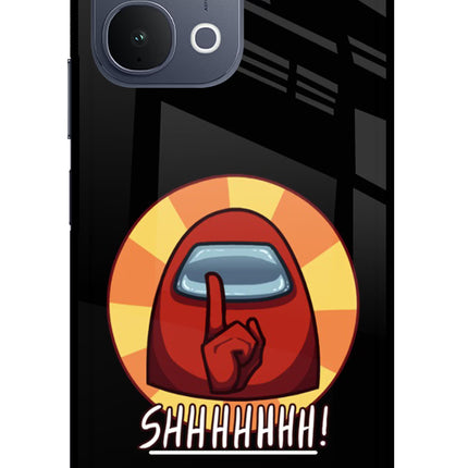 Among Us Shhh! iQOO Z11x 5G Metal Case Back Cover by Casekaro