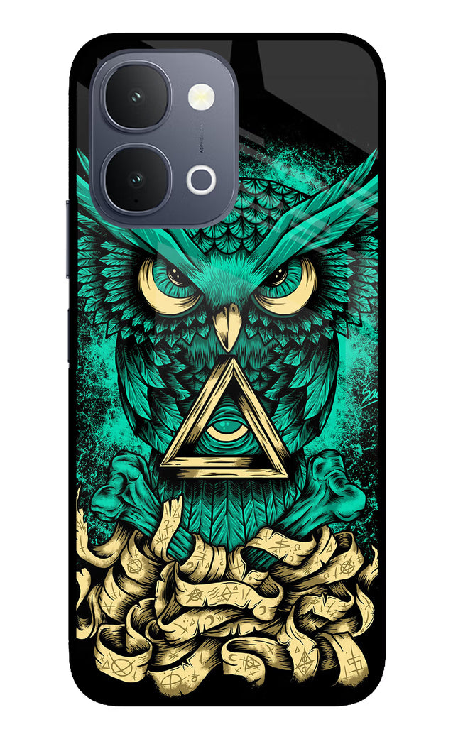 Green Owl iQOO Z11x 5G Metal Case Back Cover by Casekaro