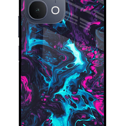 Abstract iQOO Z11x 5G Metal Case Back Cover by Casekaro