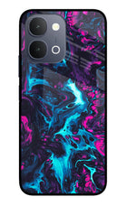 Abstract iQOO Z11x 5G Metal Case Back Cover by Casekaro