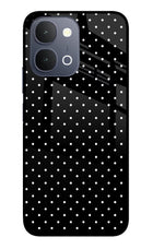 White Dots iQOO Z11x 5G Metal Case Back Cover by Casekaro