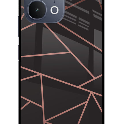 Geometric Pattern iQOO Z11x 5G Metal Case Back Cover by Casekaro