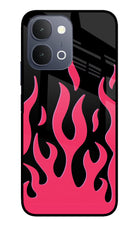 Fire Flames iQOO Z11x 5G Metal Case Back Cover by Casekaro