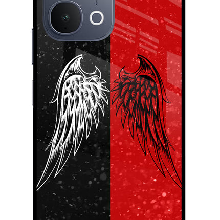 Wings iQOO Z11x 5G Metal Case Back Cover by Casekaro