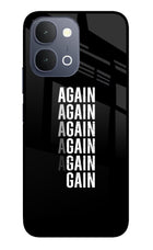 Again Again Gain iQOO Z11x 5G Metal Case Back Cover by Casekaro