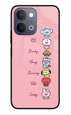 BTS names iQOO Z11x 5G Metal Case Back Cover by Casekaro