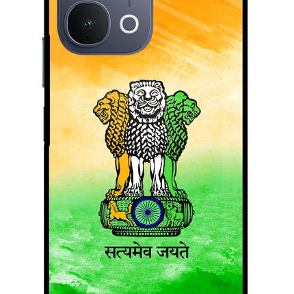 Satyamev Jayate Flag iQOO Z11x 5G Metal Case Back Cover by Casekaro