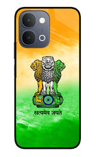 Satyamev Jayate Flag iQOO Z11x 5G Metal Case Back Cover by Casekaro