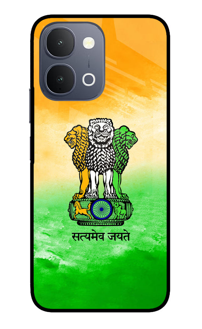 Satyamev Jayate Flag iQOO Z11x 5G Metal Case Back Cover by Casekaro