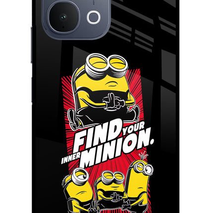 Find your inner Minion iQOO Z11x 5G Metal Case Back Cover by Casekaro