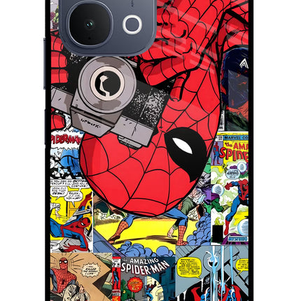 Spider Man iQOO Z11x 5G Metal Case Back Cover by Casekaro