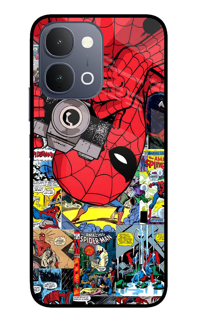 Spider Man iQOO Z11x 5G Metal Case Back Cover by Casekaro