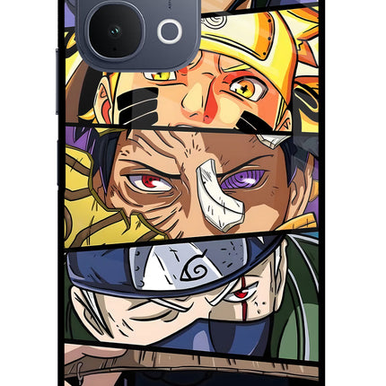 Naruto Character iQOO Z11x 5G Metal Case Back Cover by Casekaro