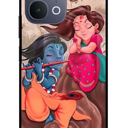 Radhe Krishna iQOO Z11x 5G Metal Case Back Cover by Casekaro
