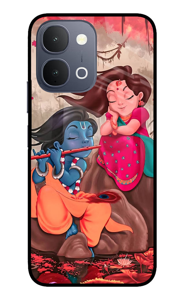 Radhe Krishna iQOO Z11x 5G Metal Case Back Cover by Casekaro