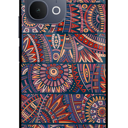 African Culture Design iQOO Z11x 5G Metal Case Back Cover by Casekaro