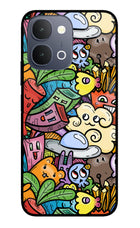 Veggie Doodle iQOO Z11x 5G Metal Case Back Cover by Casekaro