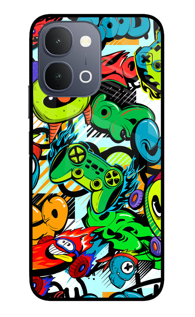Game Doodle iQOO Z11x 5G Metal Case Back Cover by Casekaro