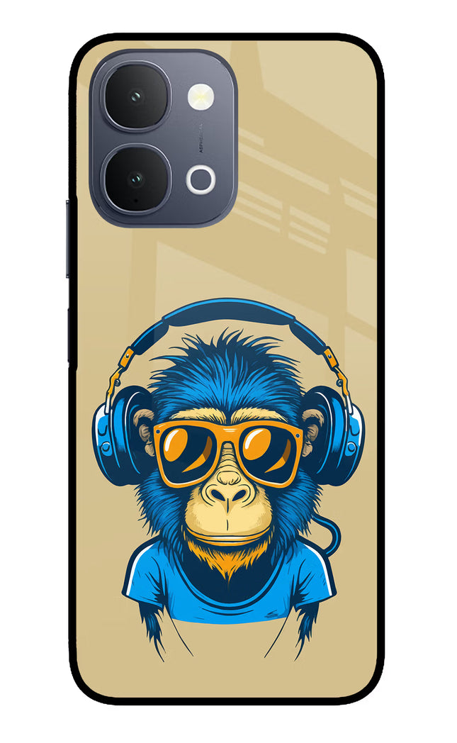 Monkey Headphone iQOO Z11x 5G Metal Case Back Cover by Casekaro
