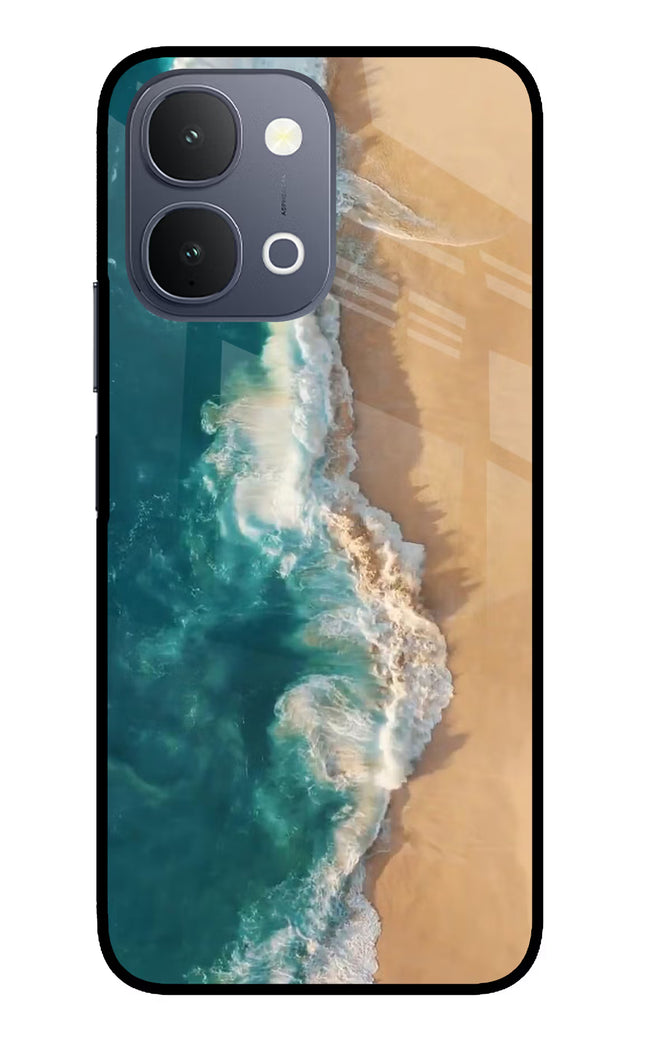 Ocean Beach iQOO Z11x 5G Metal Case Back Cover by Casekaro