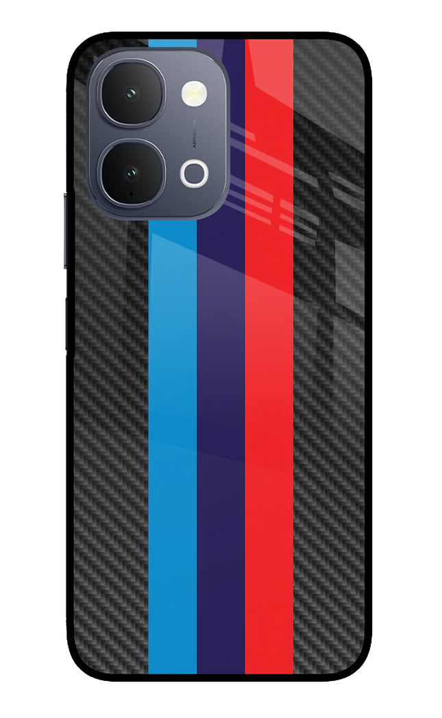 BMW Stripes Pattern iQOO Z11x 5G Metal Case Back Cover by Casekaro