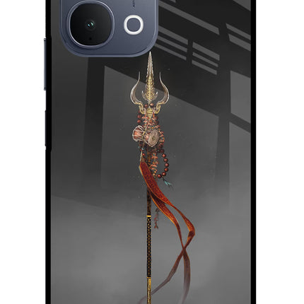 Shiv Trishul iQOO Z11x 5G Metal Case Back Cover by Casekaro