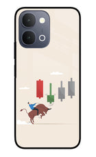 Bull Trading Momentum iQOO Z11x 5G Metal Case Back Cover by Casekaro