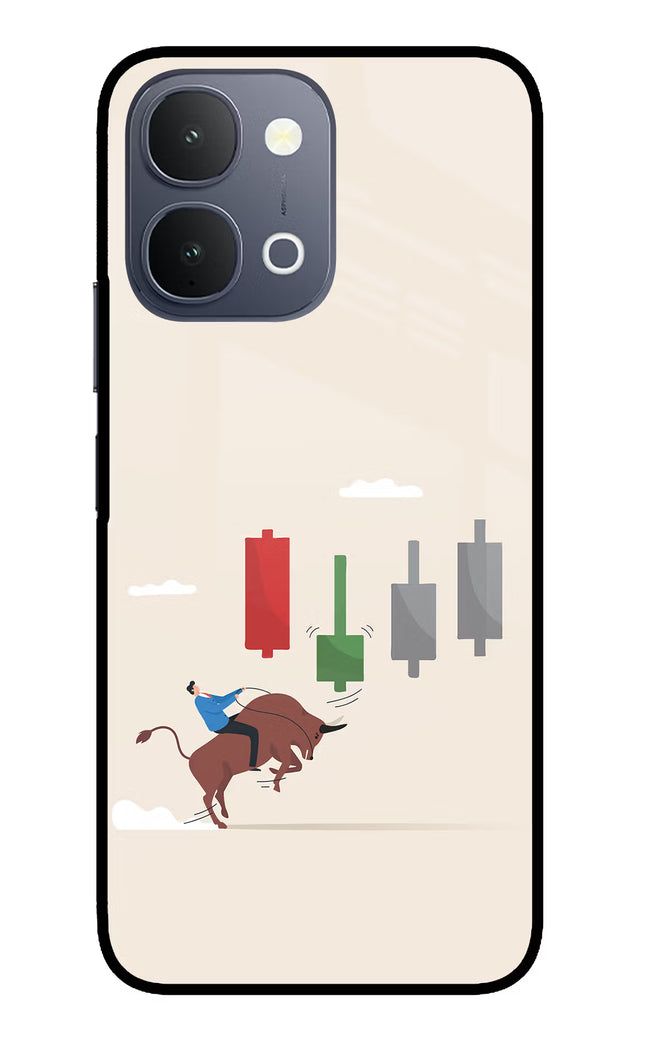 Bull Trading Momentum iQOO Z11x 5G Metal Case Back Cover by Casekaro