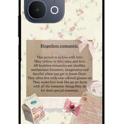 Hopeless Romantic iQOO Z11x 5G Metal Case Back Cover by Casekaro